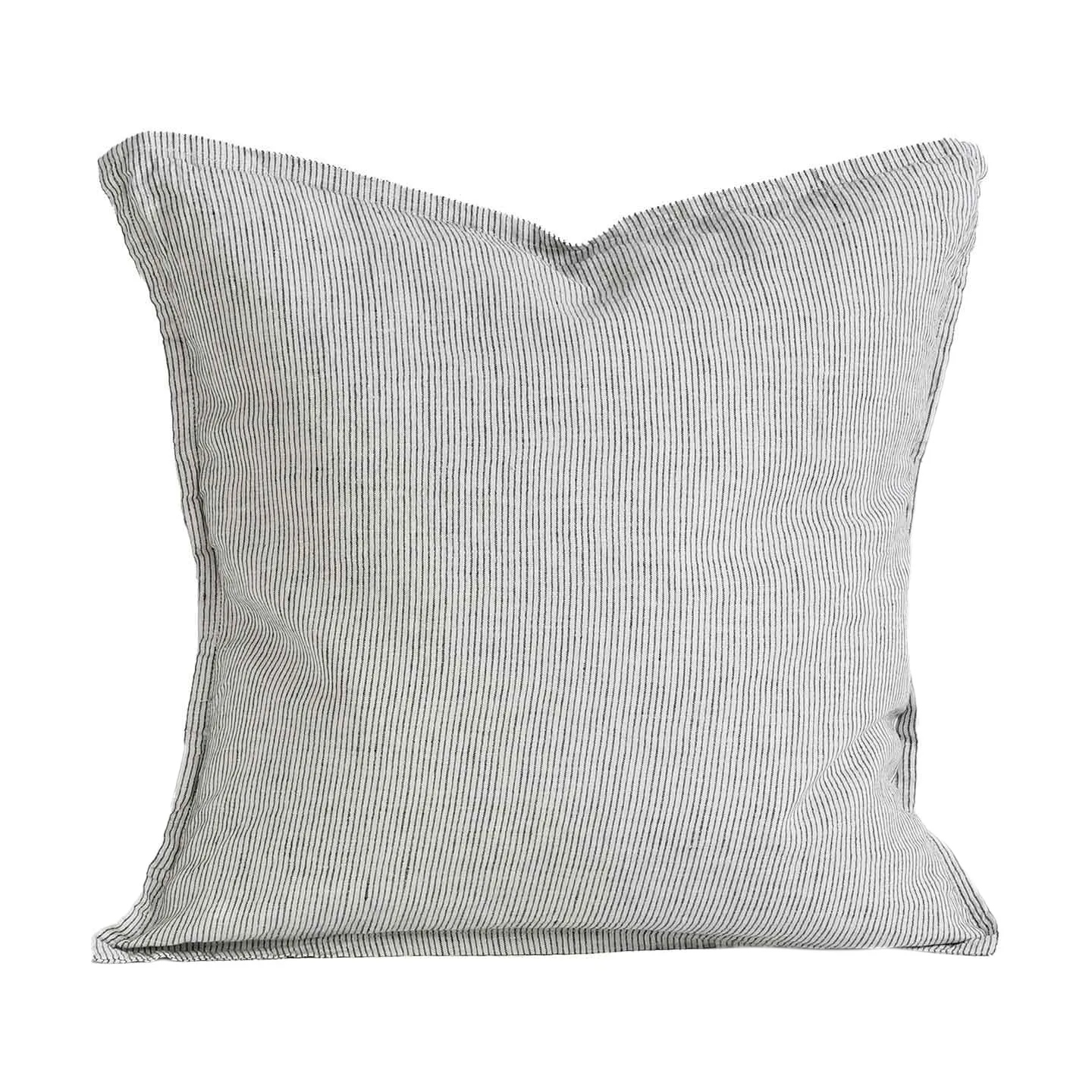 Tell Me More Taie Washed linen cm Pinstripe
