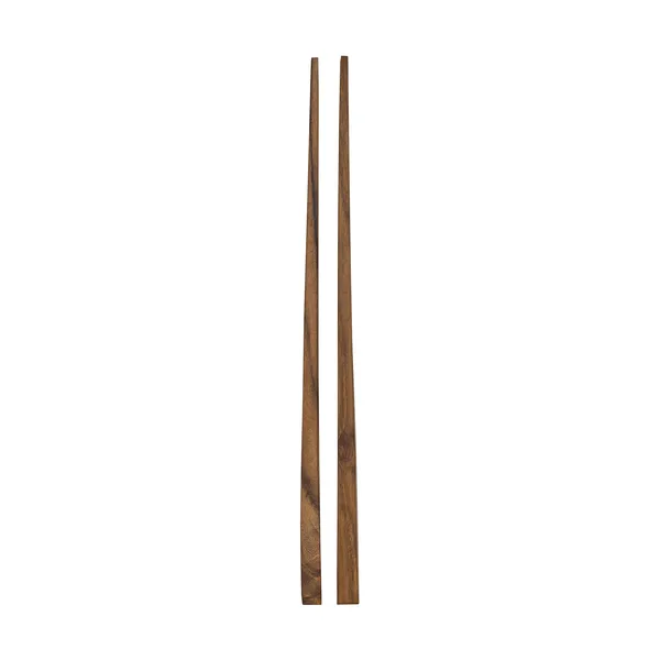 Teak ätpinnar 1 set