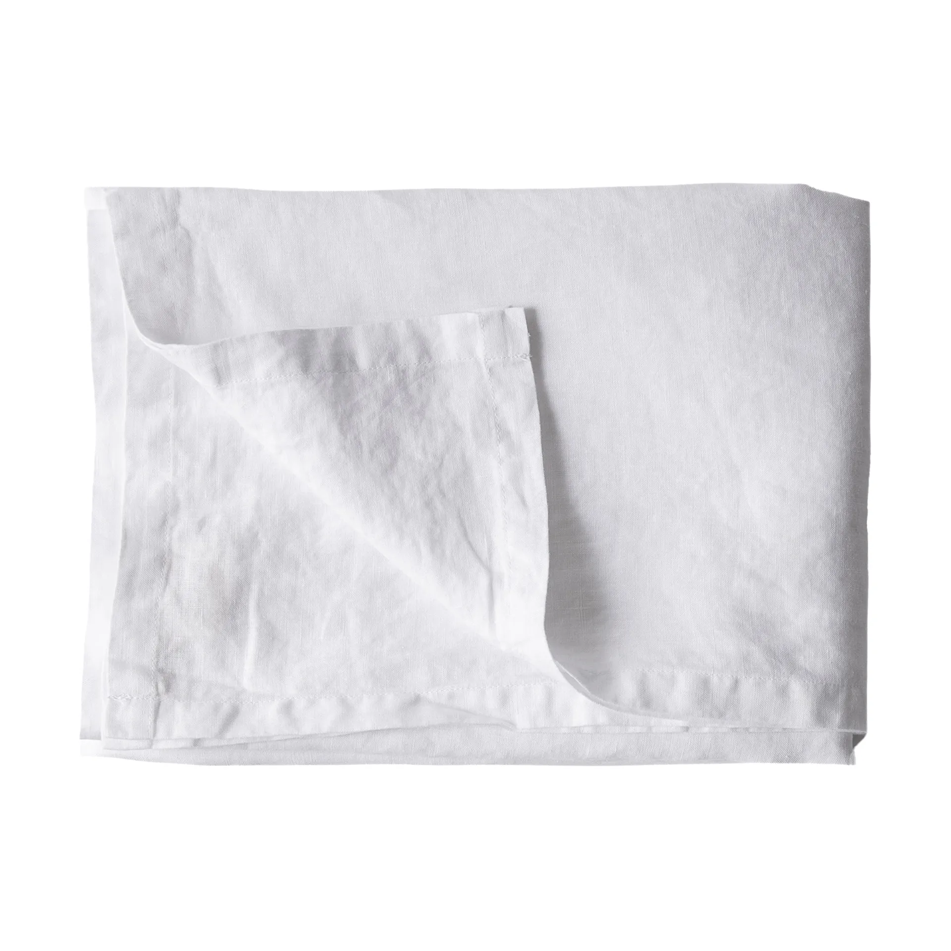 Tell Me More Tell Me More nappe en lin cm Blanchi blanc — vue 4