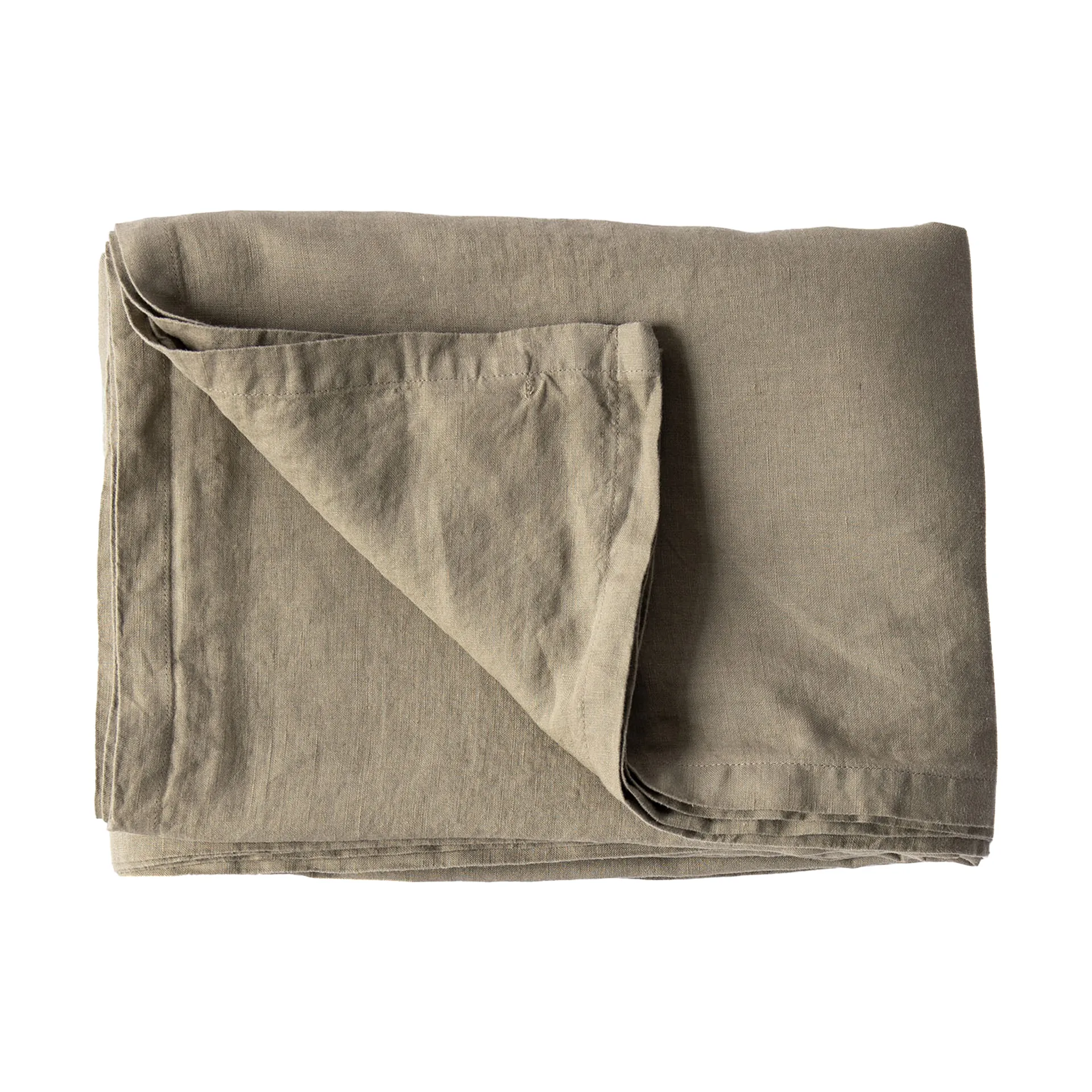 Tell Me More Tell Me More nappe en lin cm Olive — vue 3