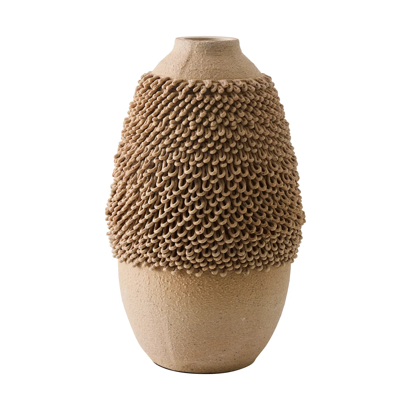 Tell Me More Vase Aria small Marron