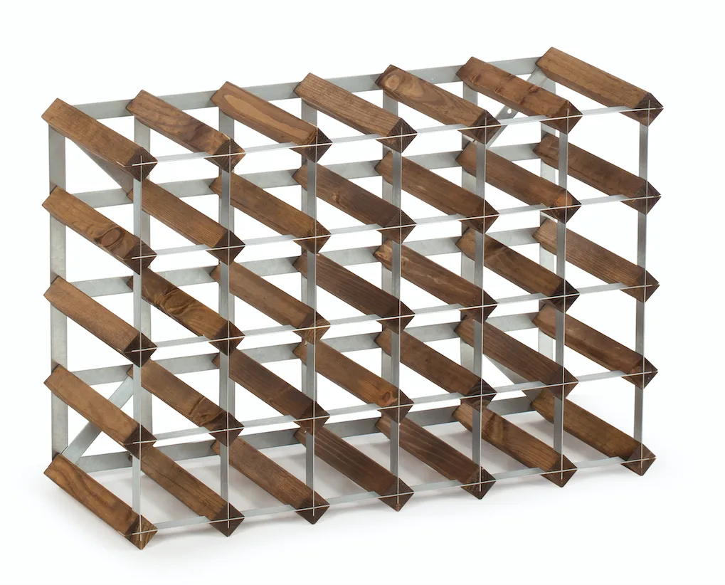 The Swedish Wine Rack Factory The Swedish Wine Rack Factory vinstativ 30 flasker udbyggbart Mørk eg