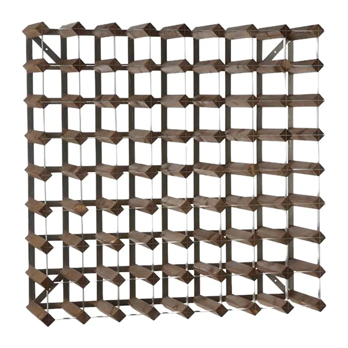 The Swedish Wine Rack Factory The Swedish Wine Rack Factory vinstativ 72 flasker udbyggbart Mørk eg