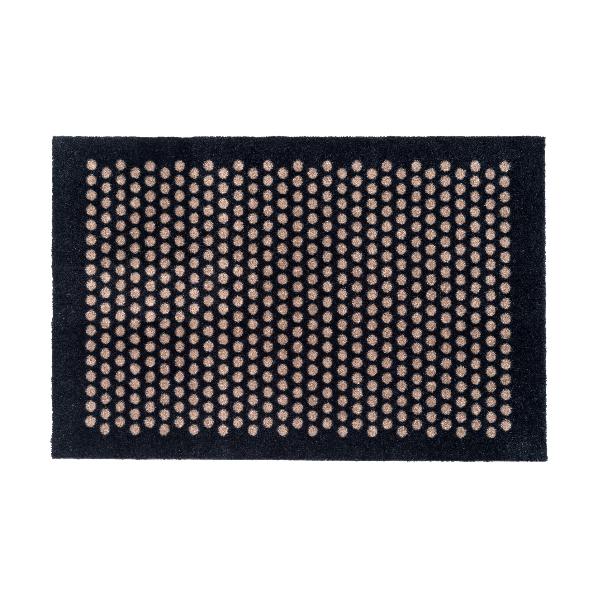 tica copenhagen Paillasson Dots Black-sand, cm — vue 3