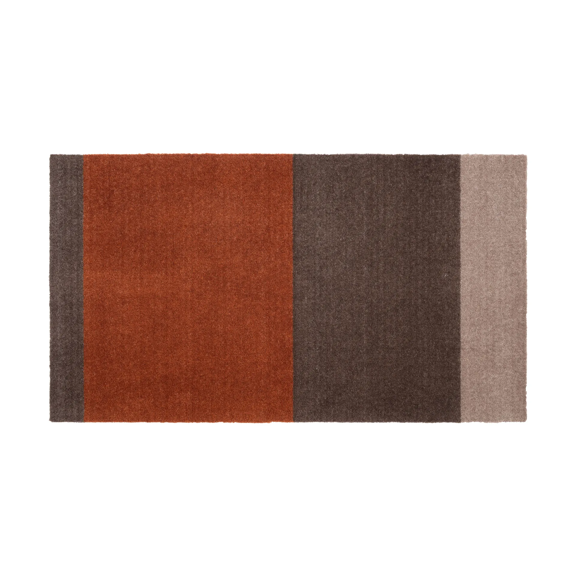 tica copenhagen Stripes by tica tapis de couloir horizontal Brown-terracotta, cm