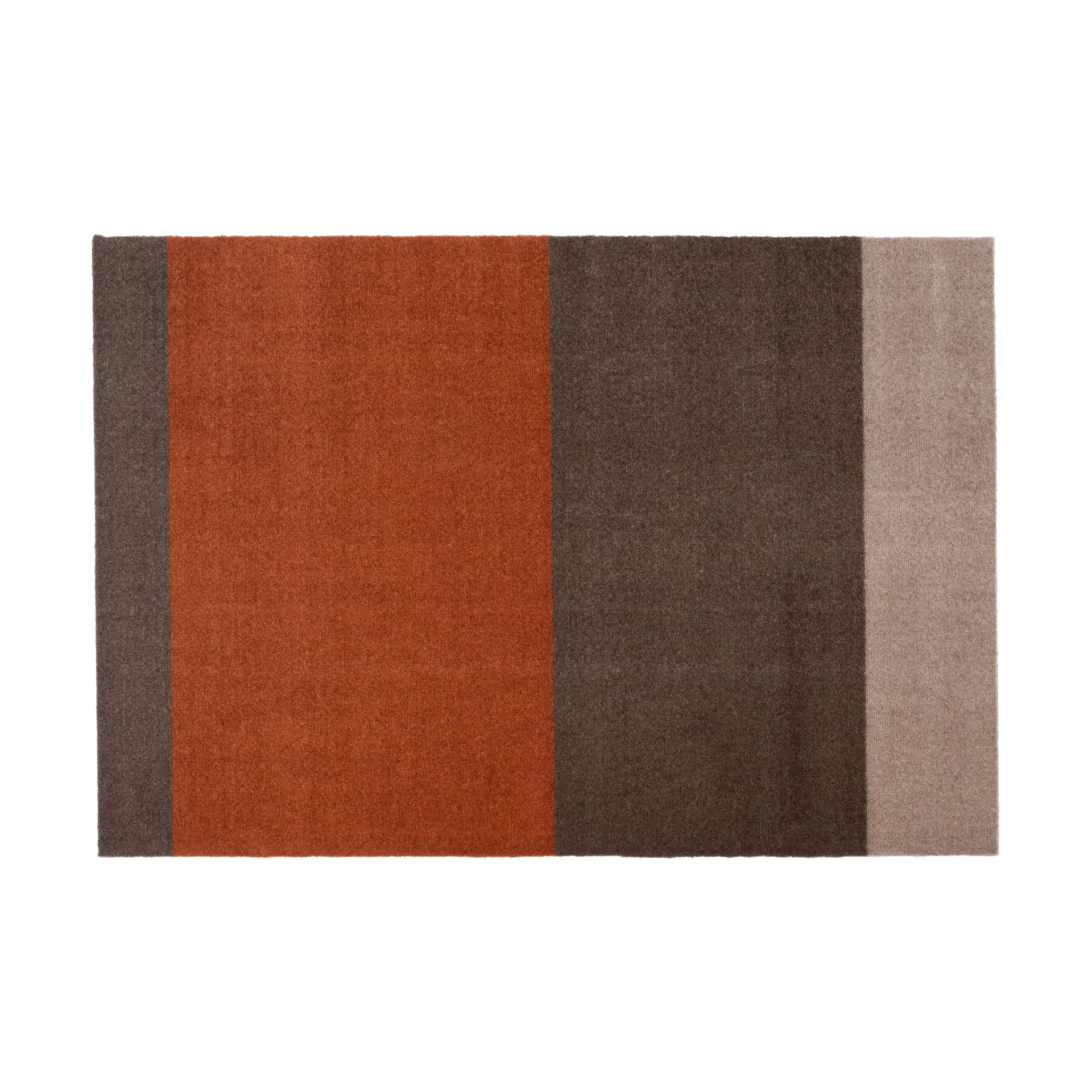 tica copenhagen Stripes by tica tapis de couloir horizontal Brown-terracotta, cm — vue 3