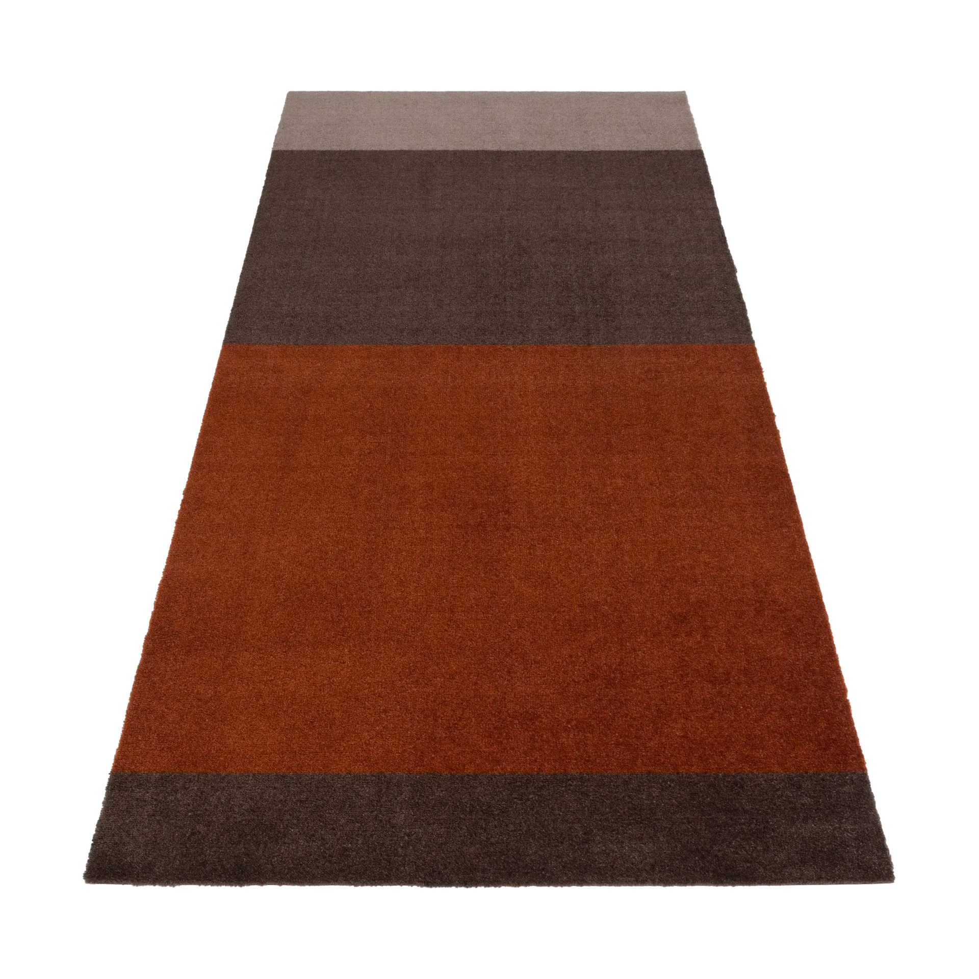 tica copenhagen Stripes by tica tapis de couloir horizontal Brown-terracotta, cm — vue 4