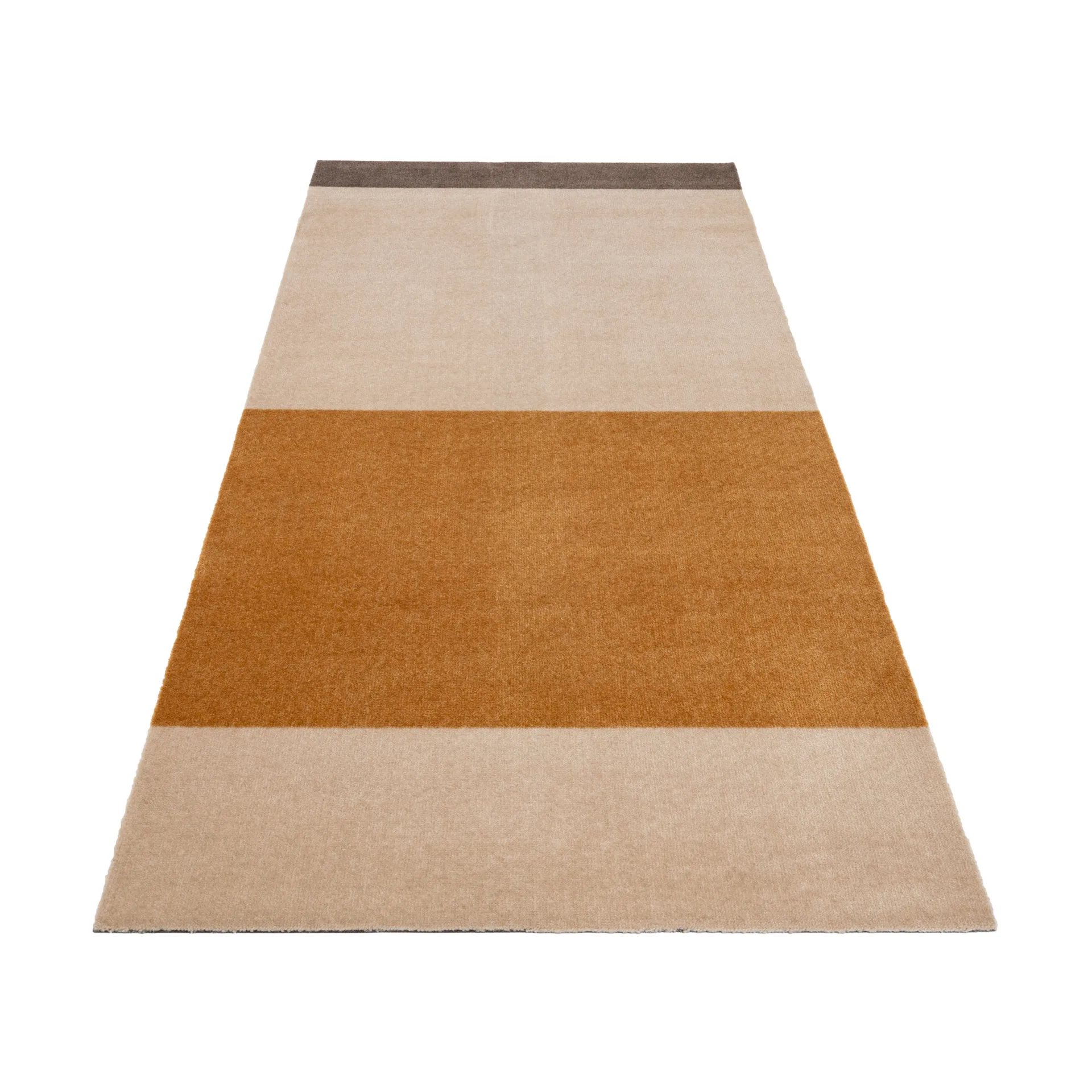 tica copenhagen Stripes by tica tapis de couloir horizontal Ivory-dijon-brown, cm — vue 4