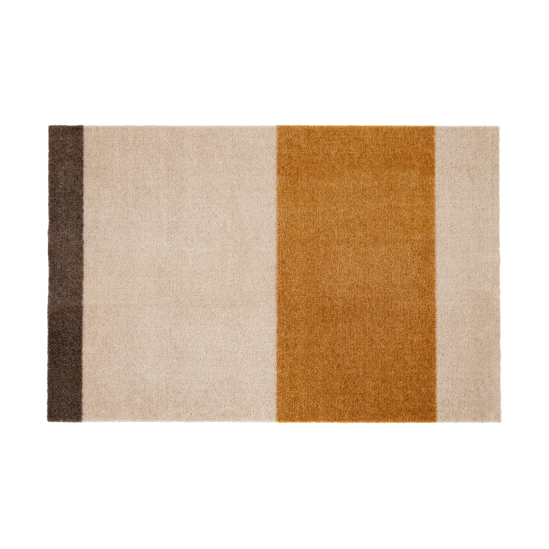 tica copenhagen Stripes paillasson horizontal Ivory-dijon-brown, cm — vue 3