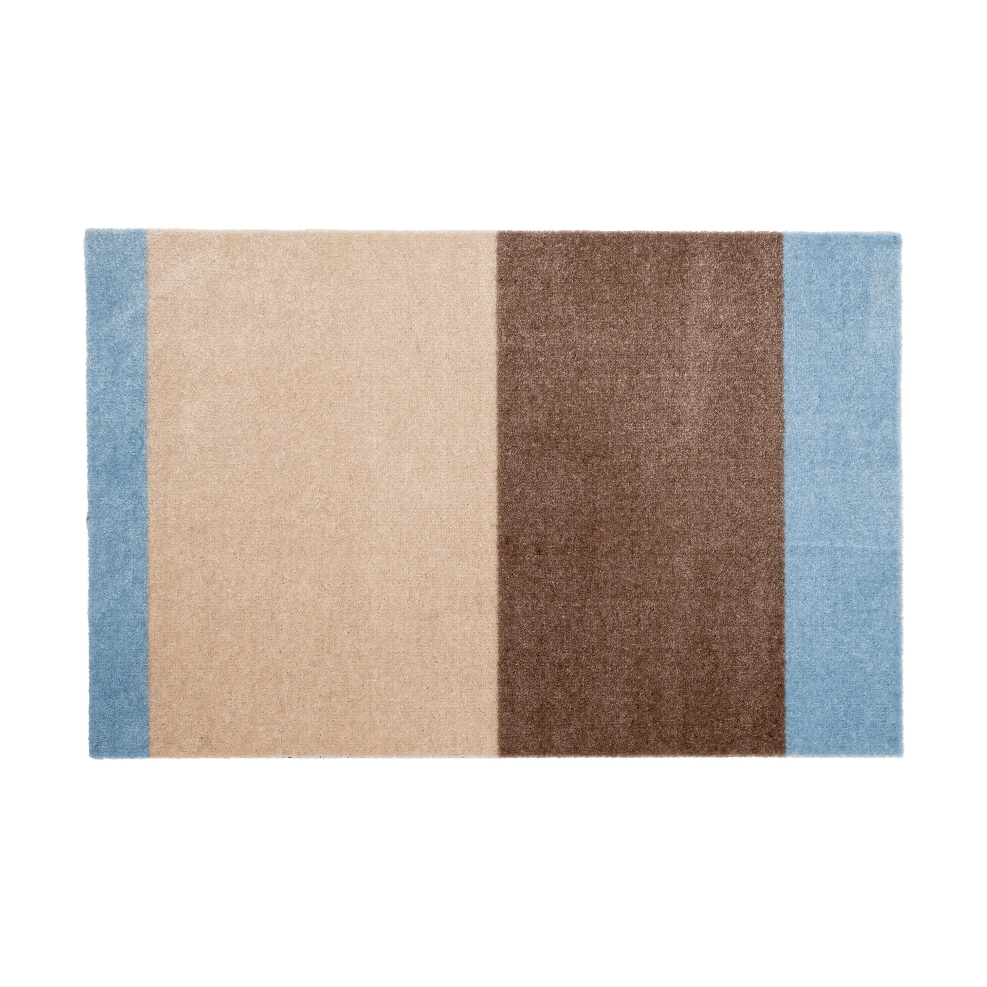 tica copenhagen Stripes paillasson horizontal Ivory-sand-blue, cm