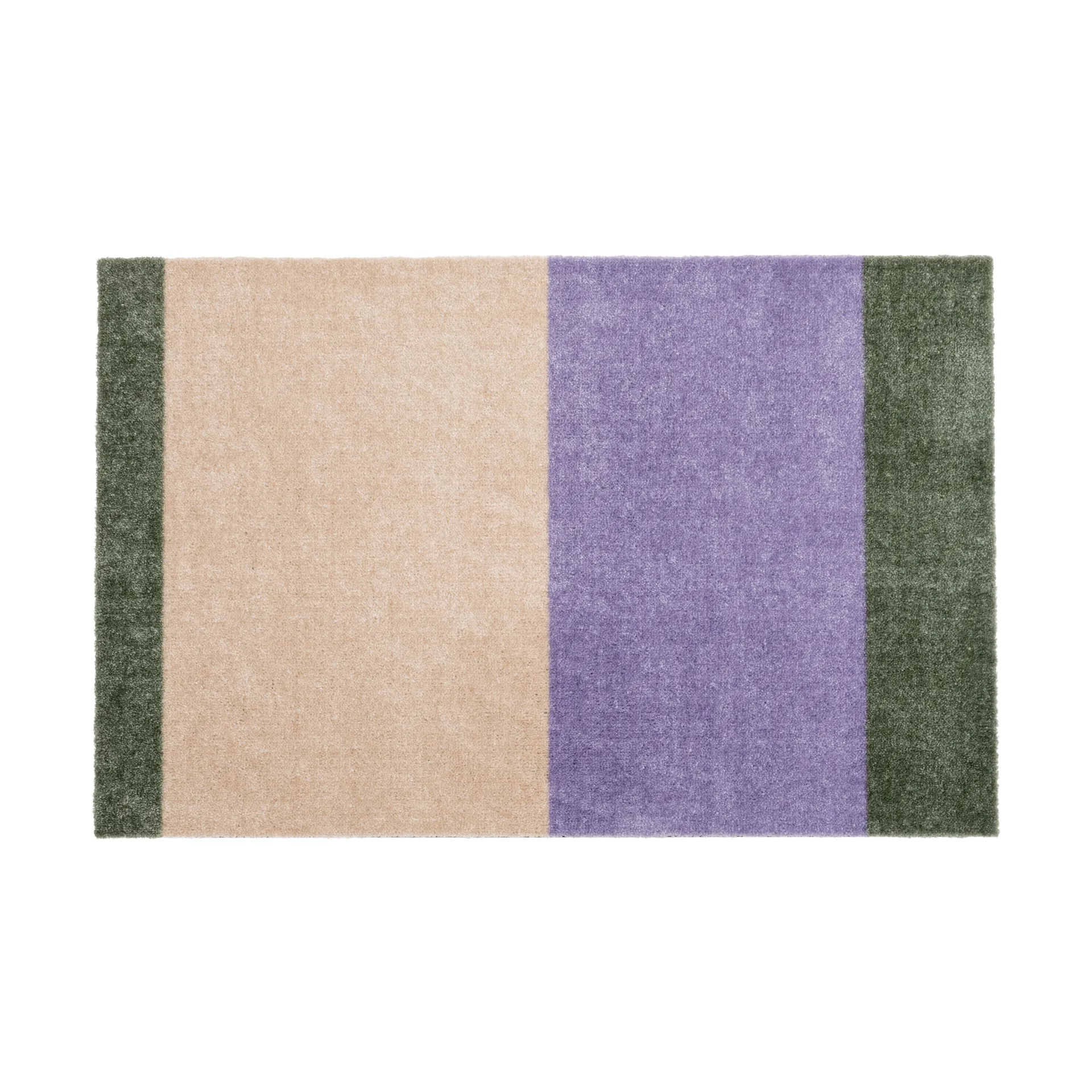 tica copenhagen Stripes paillasson horizontal Lilac-ivory-green, cm