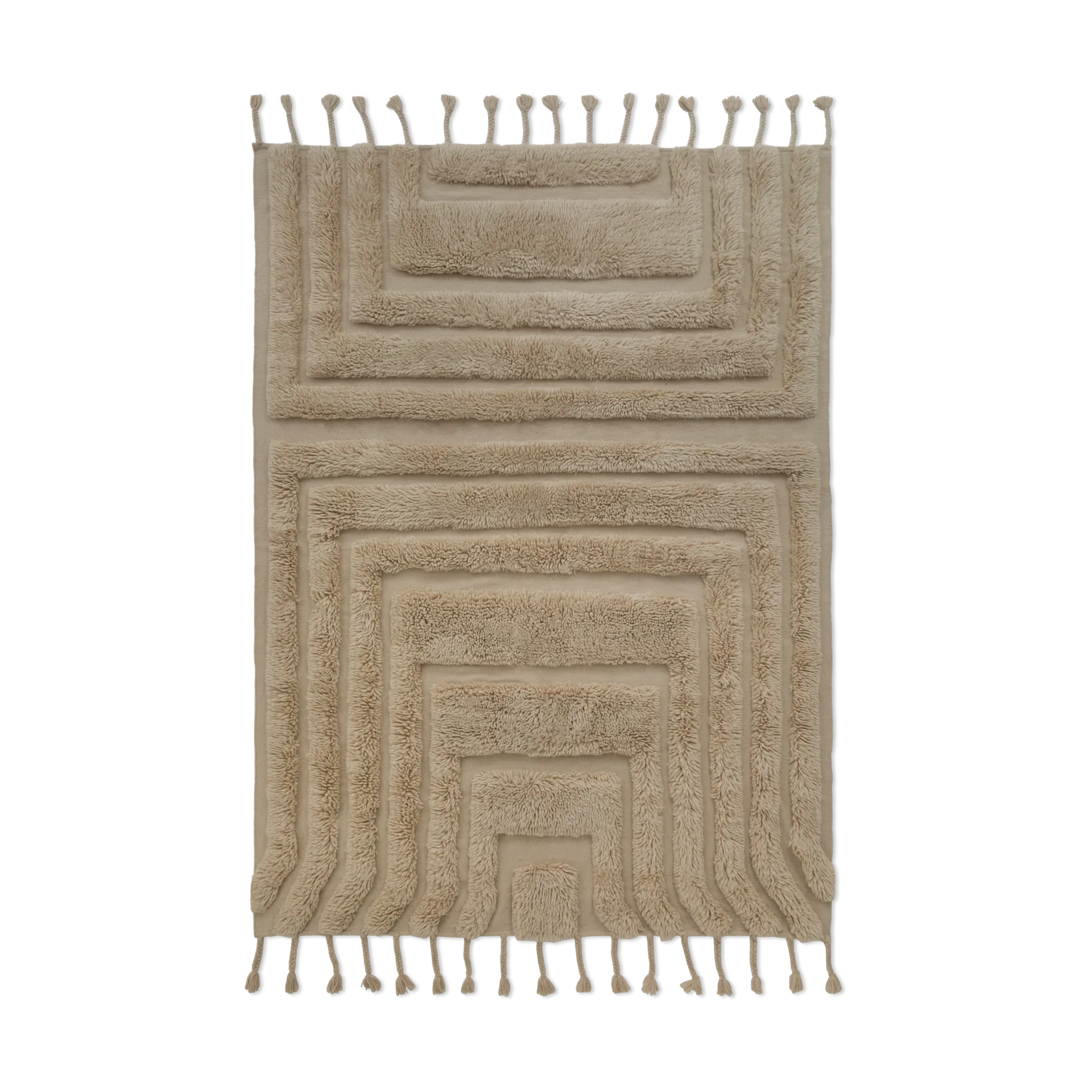 Tinted Tapis en laine Kask cm Beige