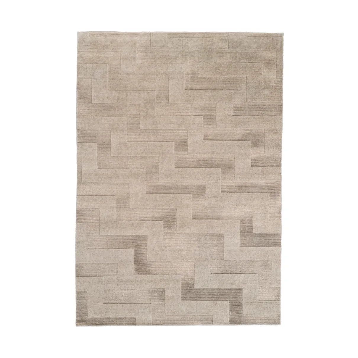 Tinted Tapis en laine Valmont Beige-melange, cm — vue 3