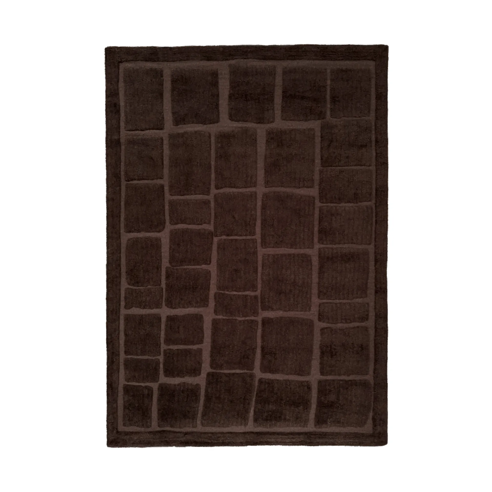 Tinted Tapis en laine Wandel Brown, cm — vue 3