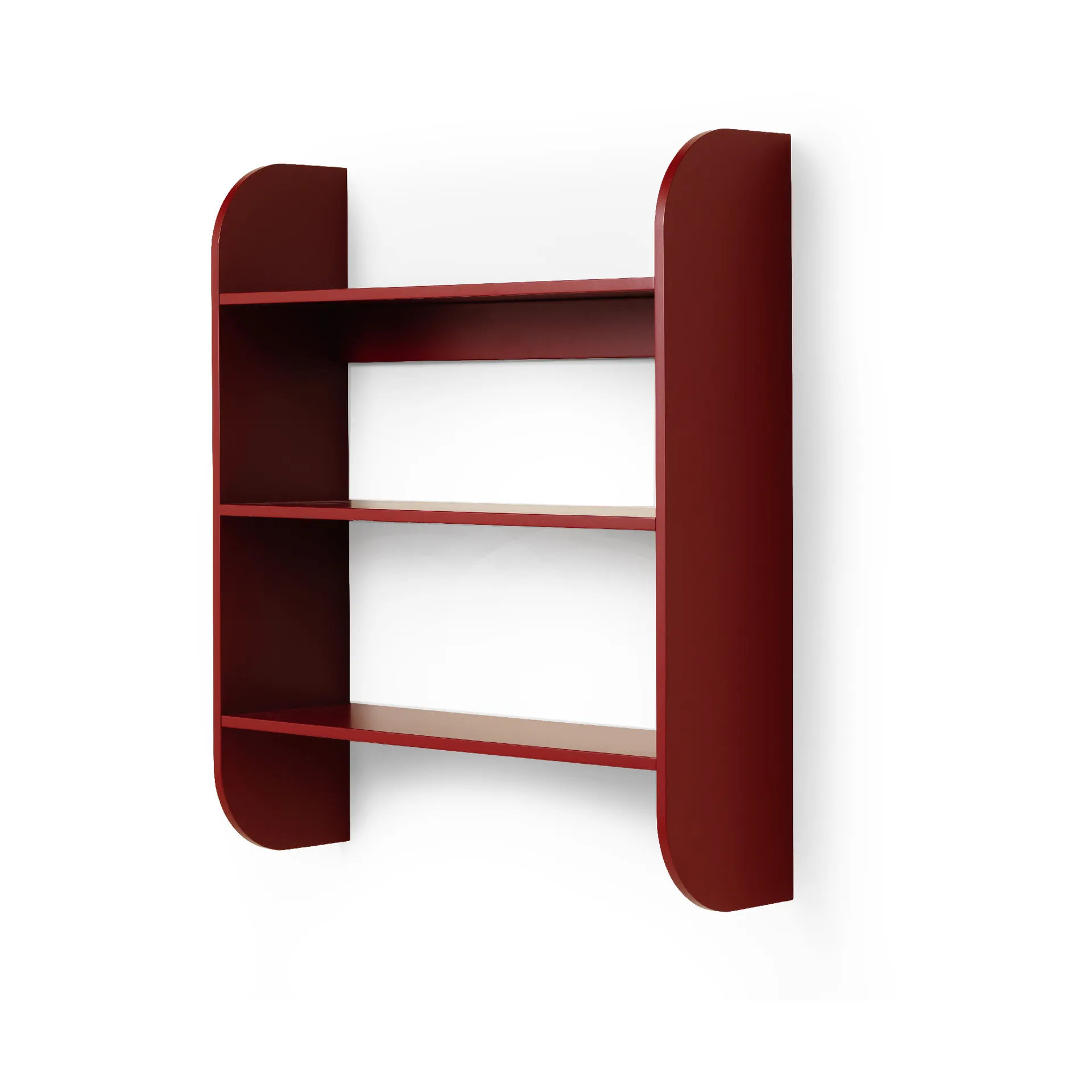 TÔNN furniture Etagère murale Strapats ,6 cm Burgundy