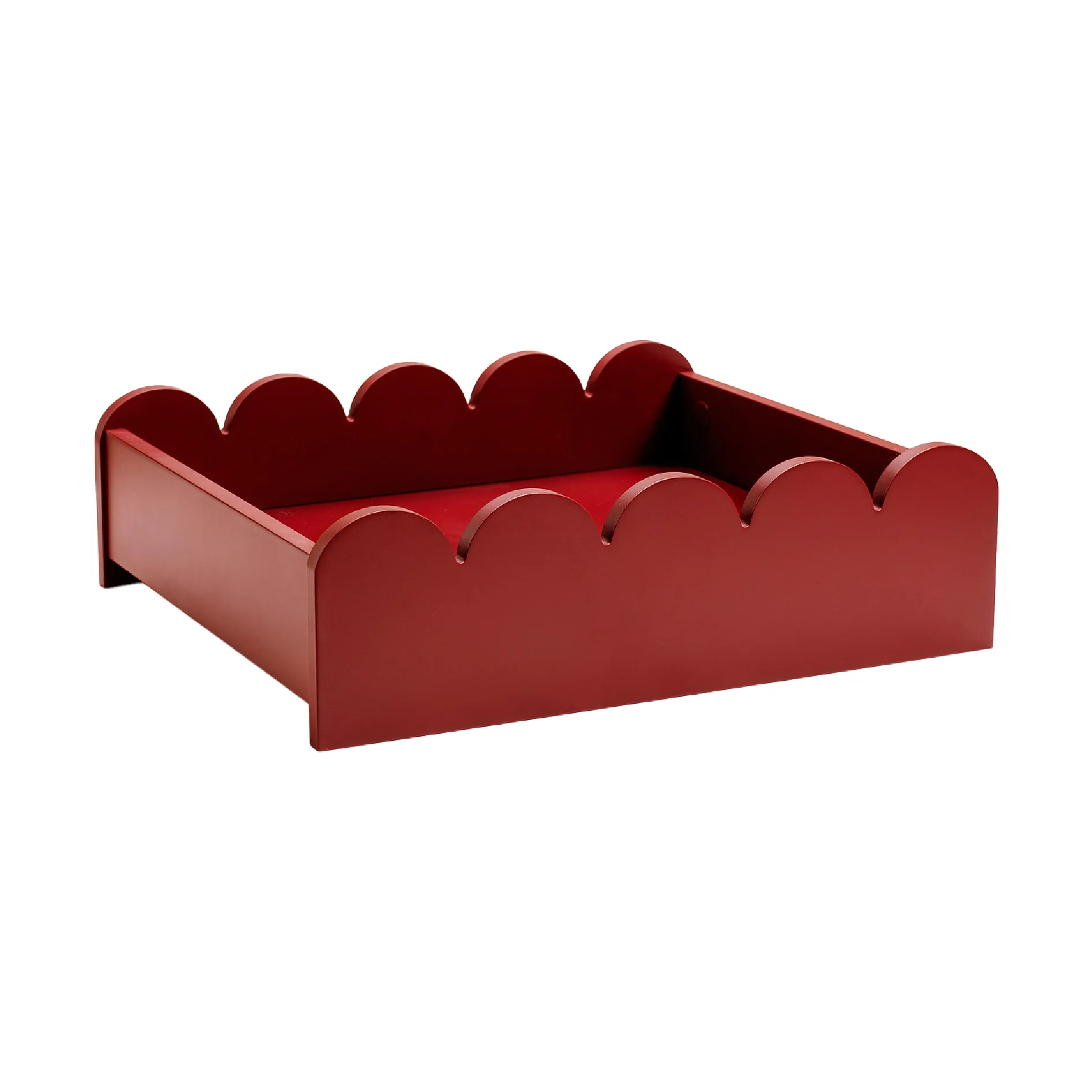 TÔNN furniture Plateau Bump cm Burgundy