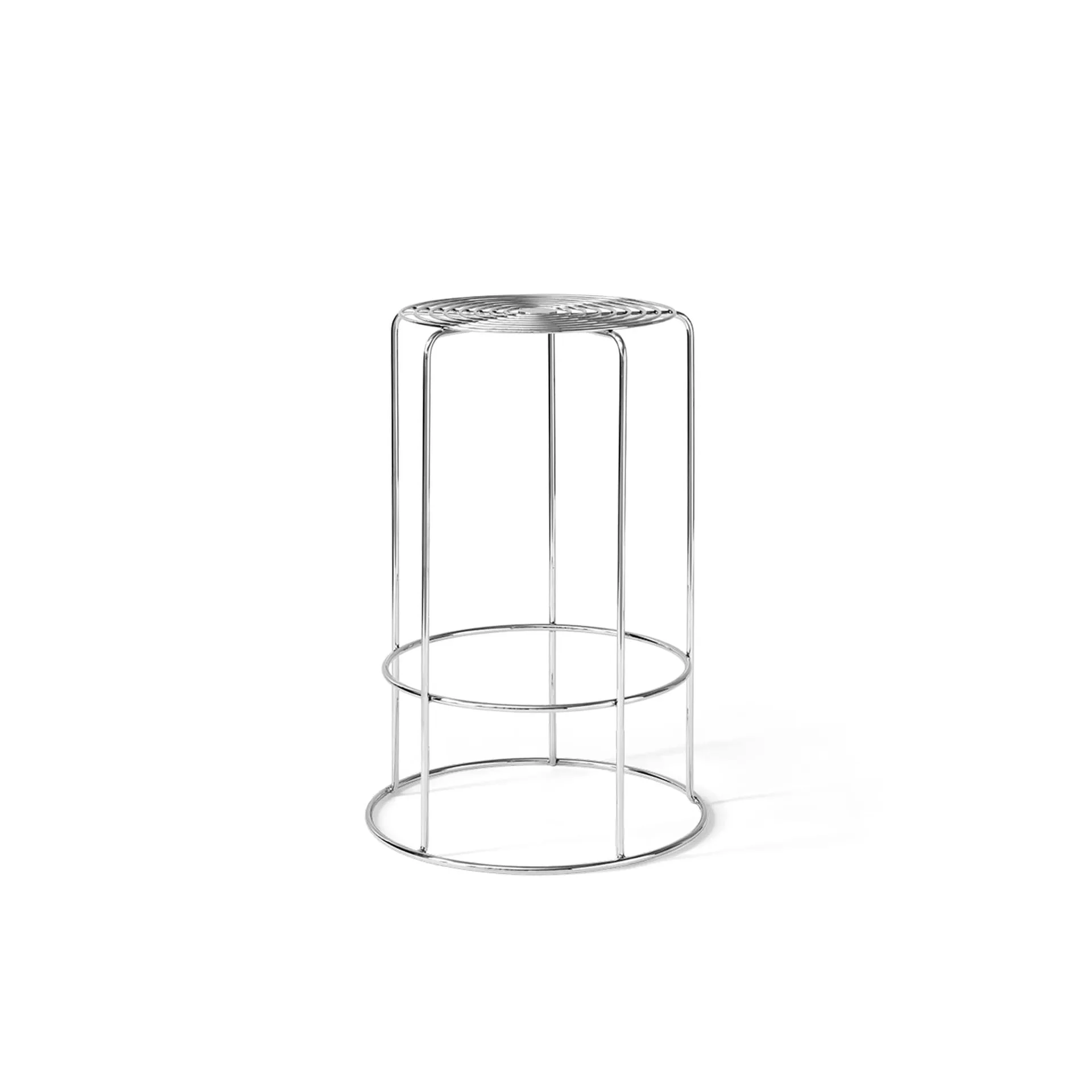 &Tradition Tabouret de bar Wire VP15 Acier inoxydable,