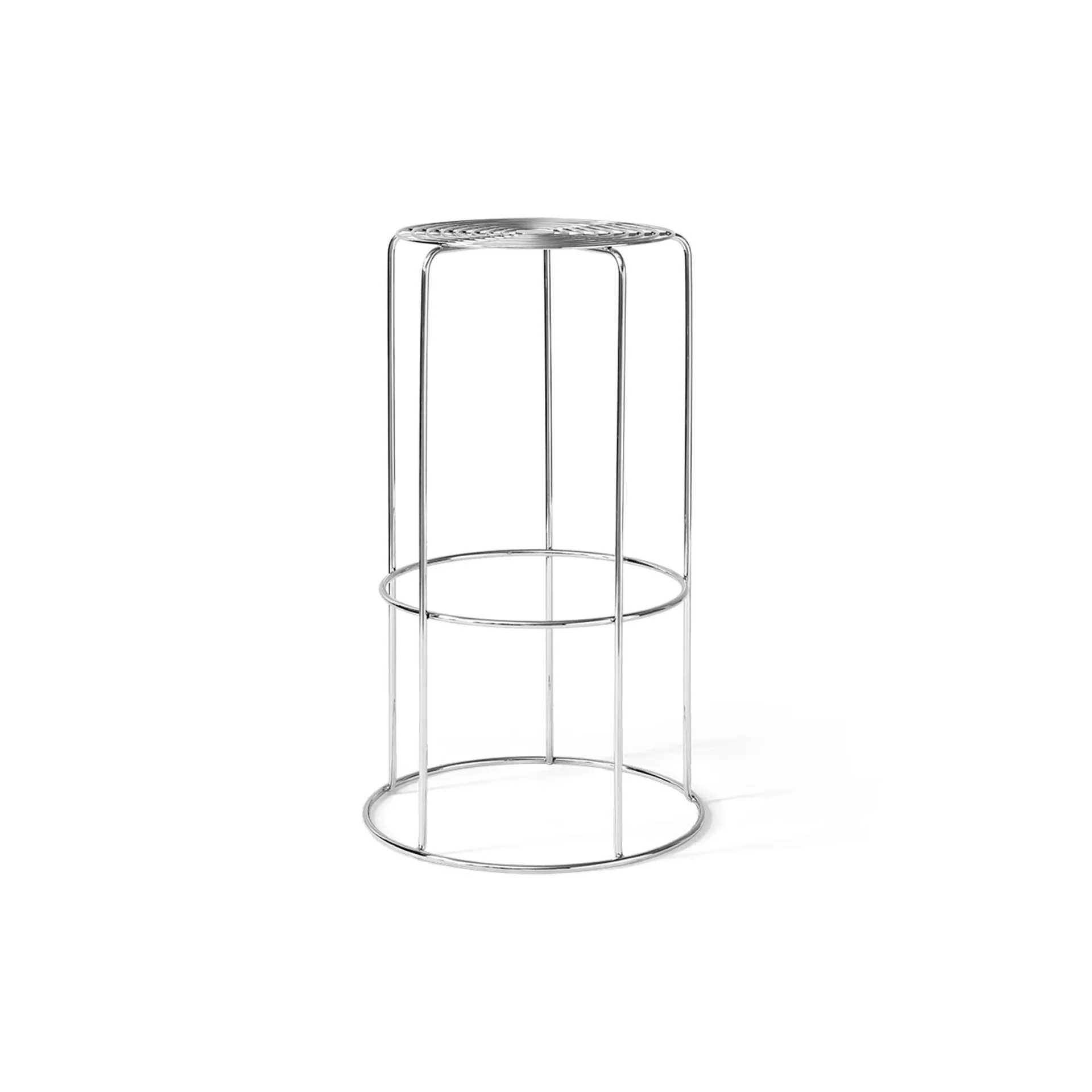 &Tradition Tabouret de bar Wire VP16 Acier inoxydable,