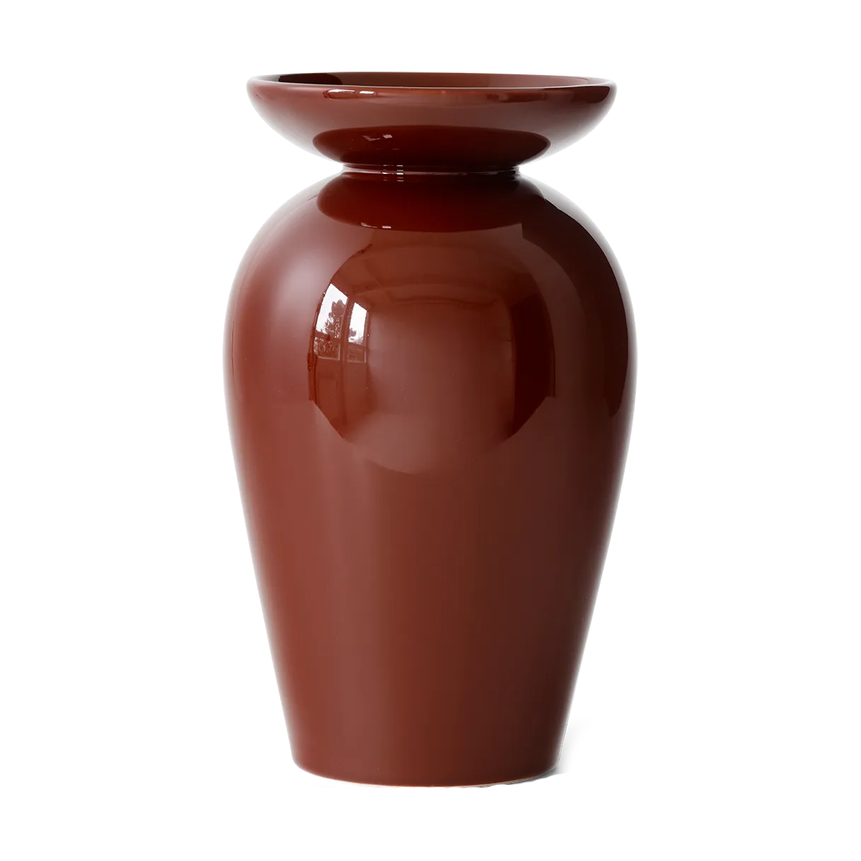 &Tradition Vase Momento JH47 Red brown
