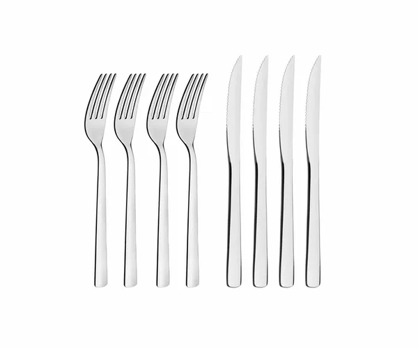 Biffbestick 8 delar, Rostfritt stål