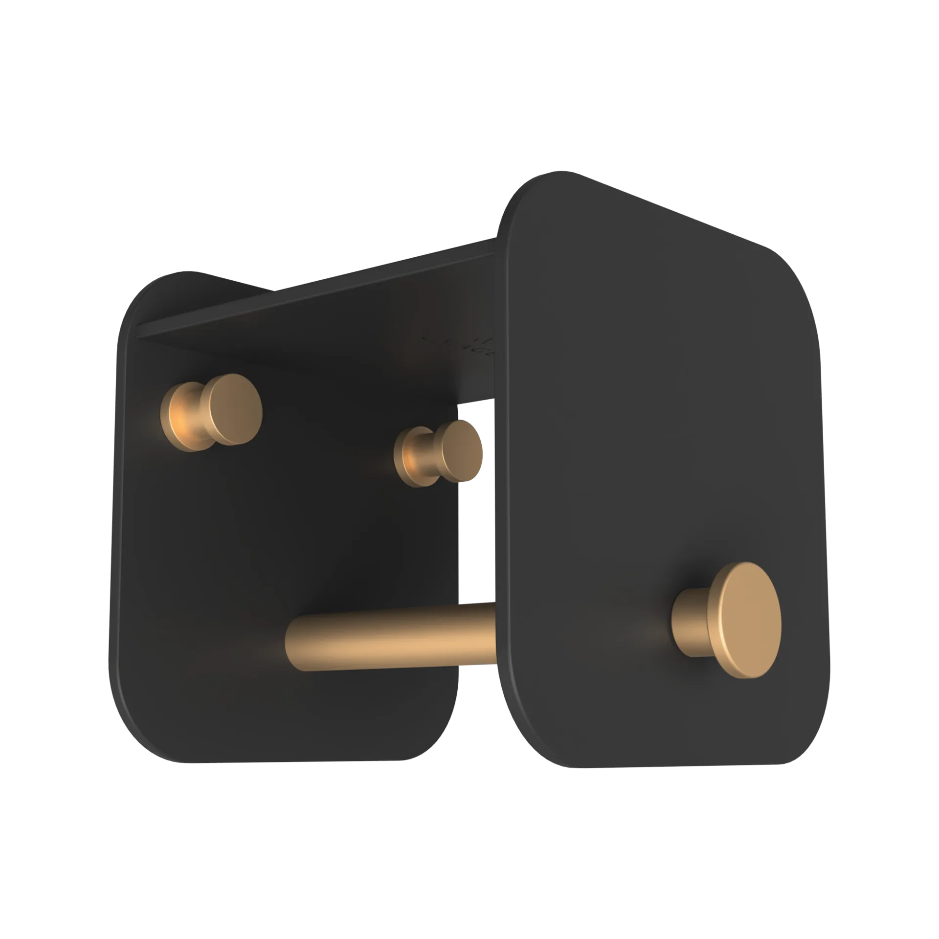 Umage Porte-manteau mural Hang in There Black-brass