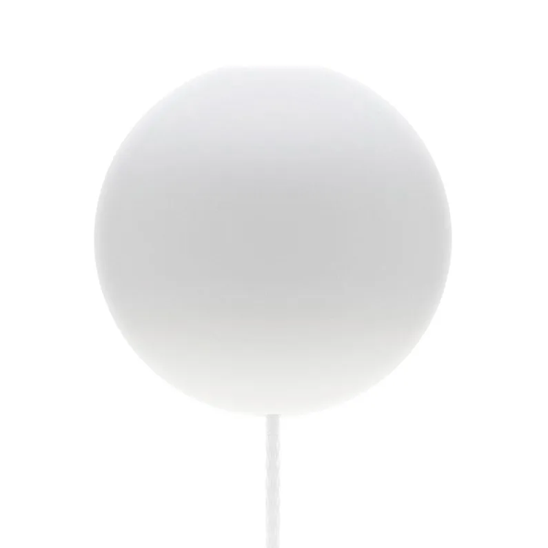 Umage Rosace de plafond avec cordon Cannonball blanc