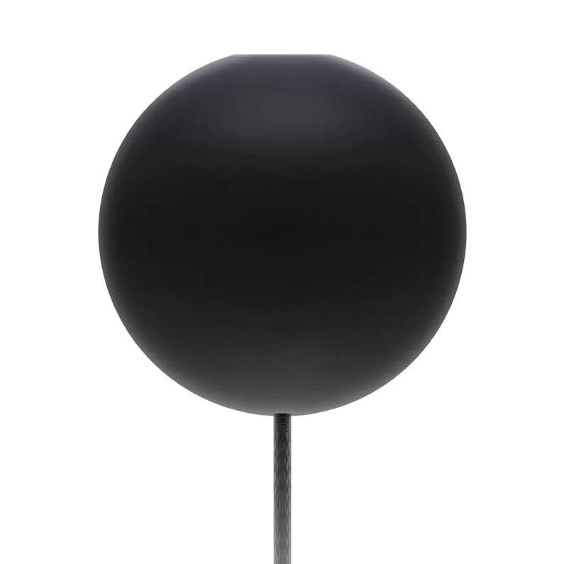 Umage Rosace de plafond avec cordon Cannonball noir