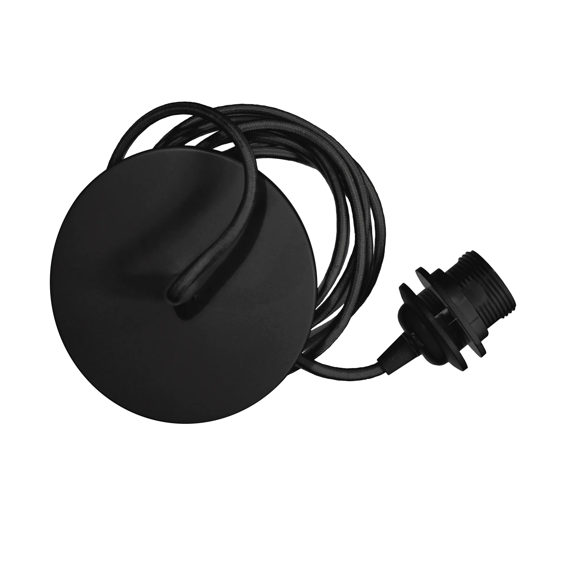 Umage Set câble et suspension Rosette métal noir