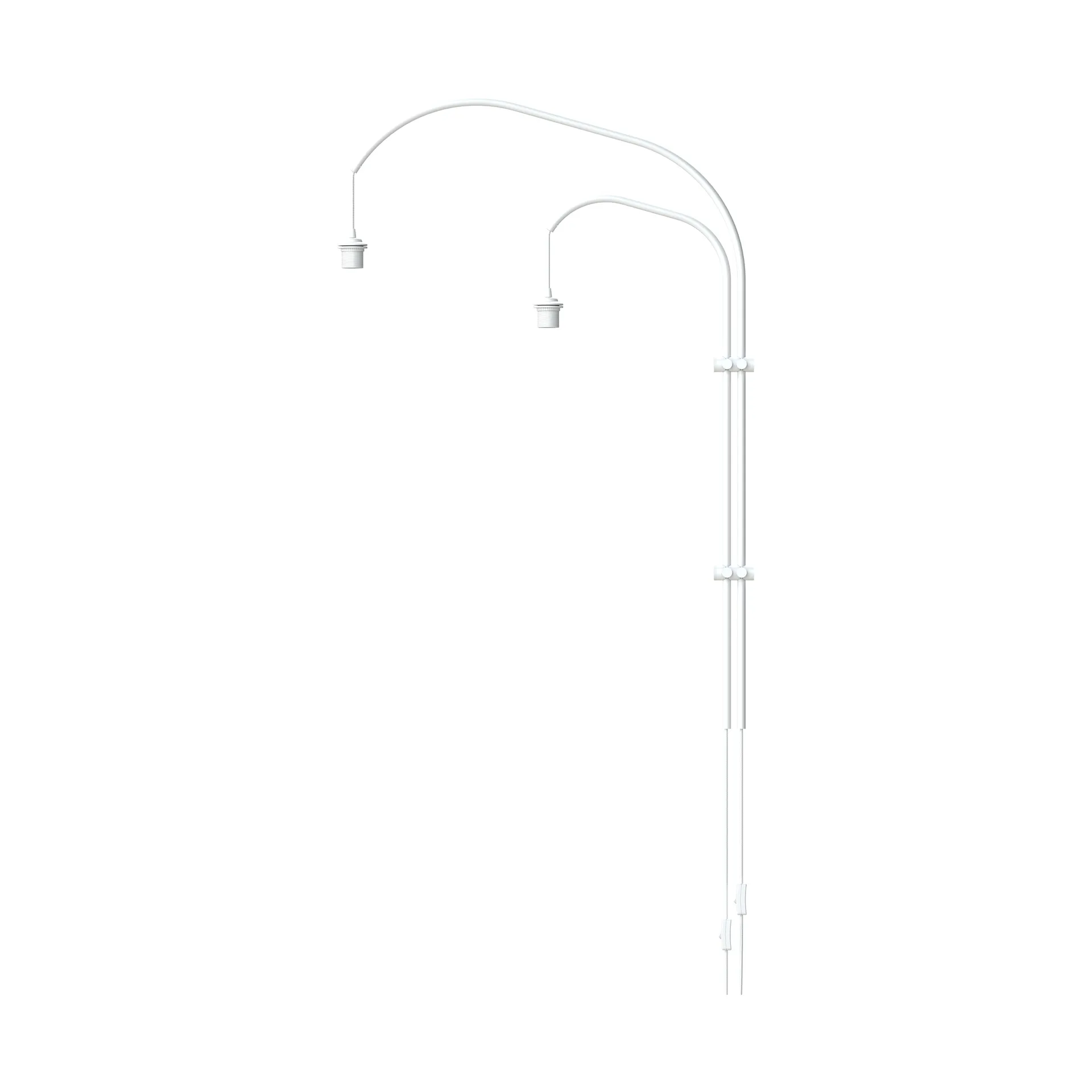 Umage Suspension murale double Willow blanc