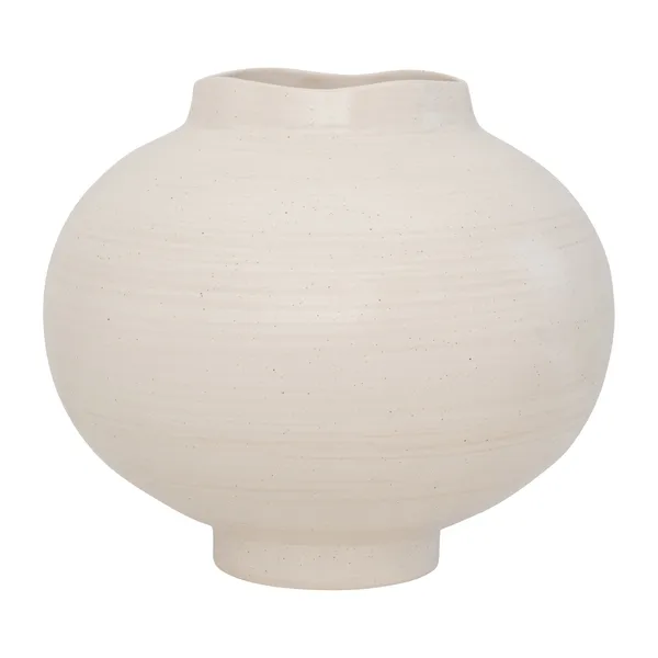Camila vas 27 cm, Creme