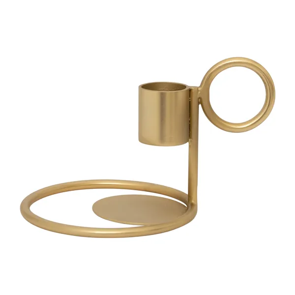 Double Ring ljusstake Ø9 cm