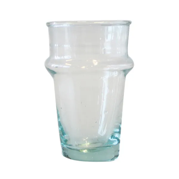 Dricksglas återvunnet glas stort, Klar