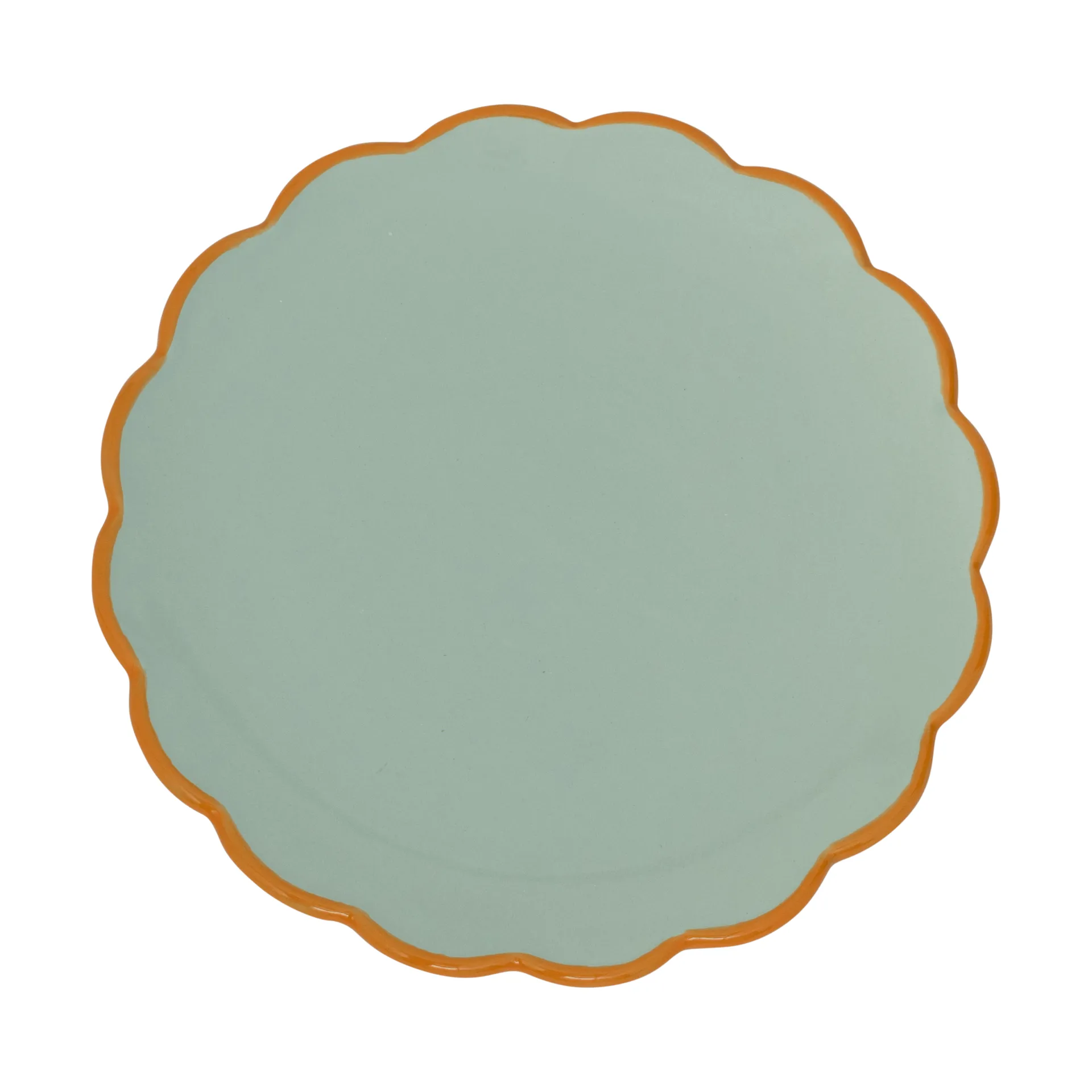 URBAN NATURE CULTURE Good Morning sculpted tallerken Celadon