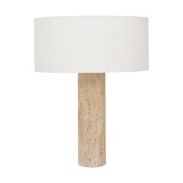 Marmo bordslampa 44 cm, Natural