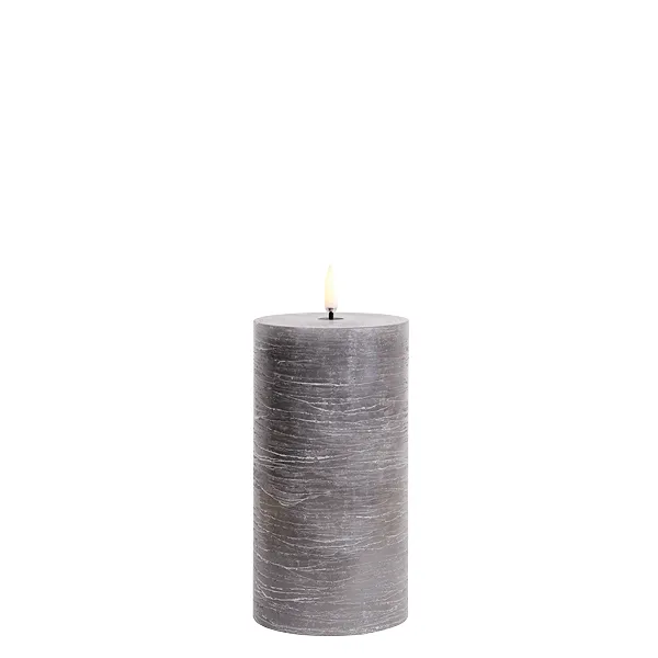 Uyuni Lighting Pillar LED-lys 7,8x15 cm Grå