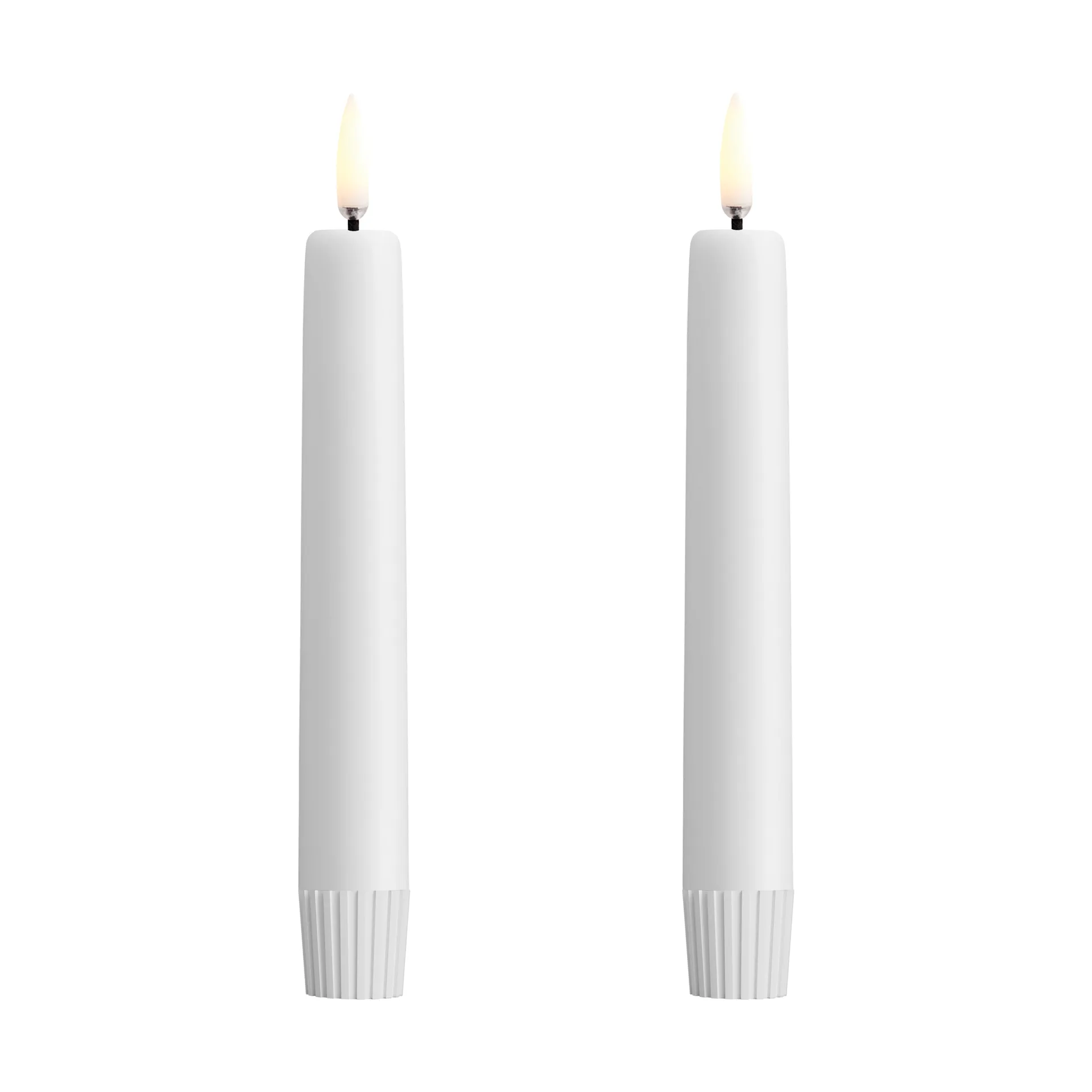 Uyuni Lighting Uyuni LED Kronelys hvid 2-pak Ø2,3x16,4 cm