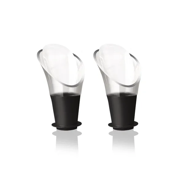 Vacuvin Crystal vinserverare, 2-pack