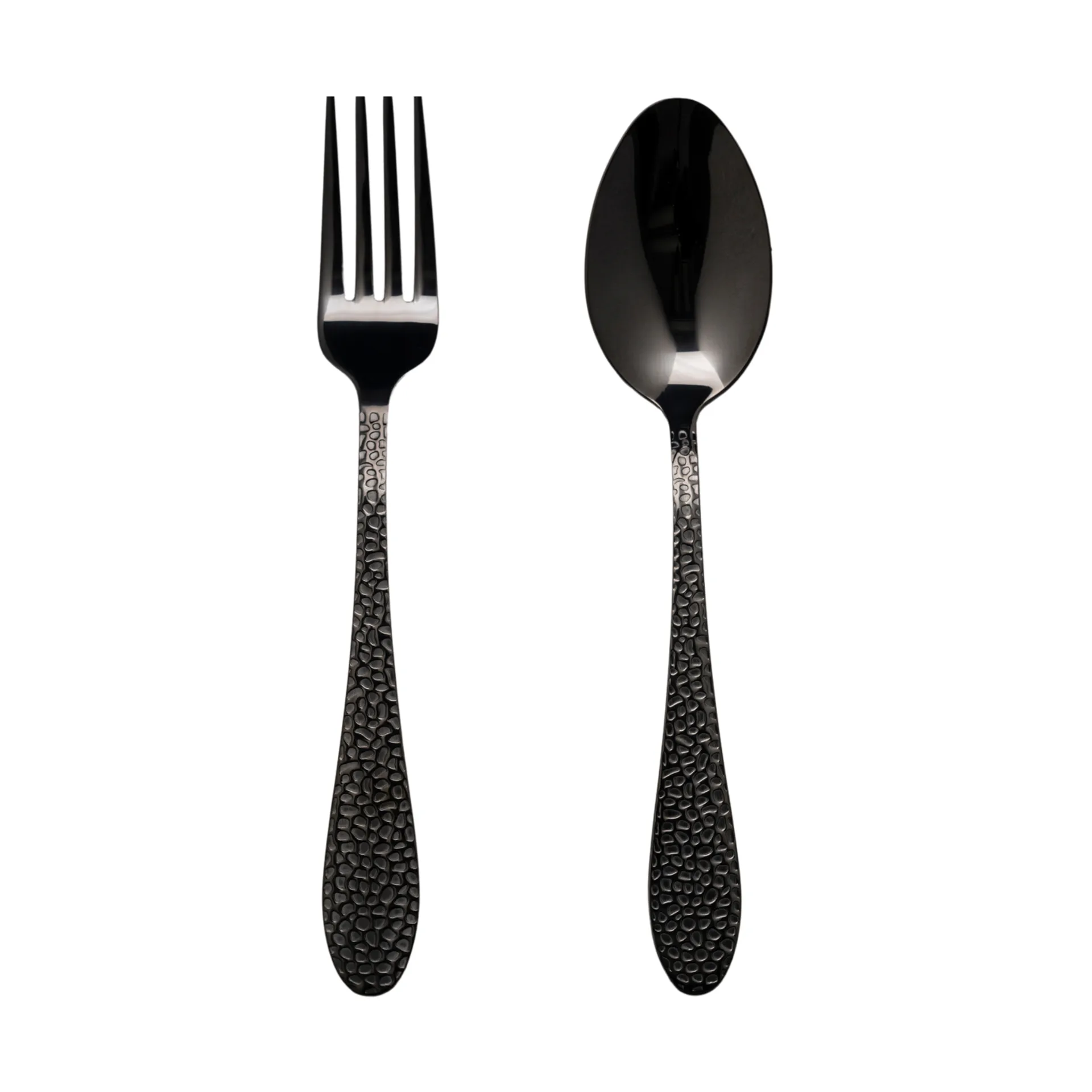 Vargen & Thor Frost dessert/forretsbestik 8 dele Onyx