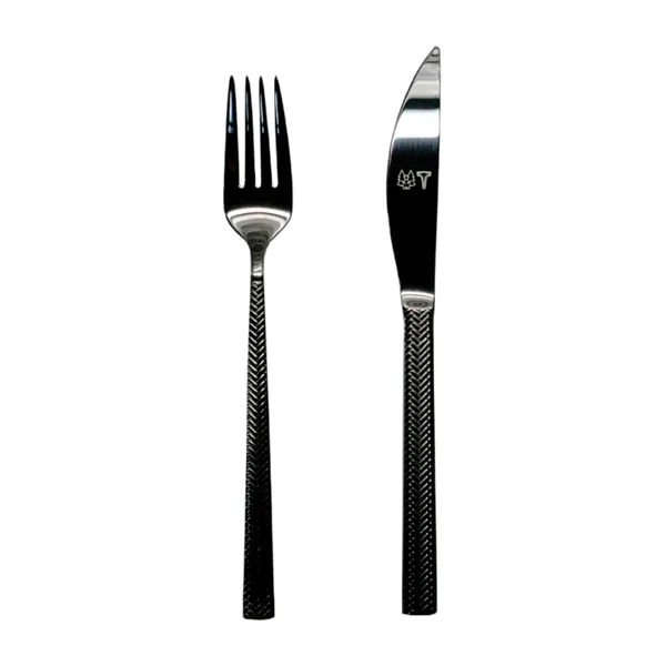 Glöd steakset grillbestick 8 delar, Rostfritt stål