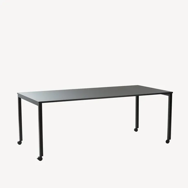 Panton Move bord 95x200 cm, Black fenix