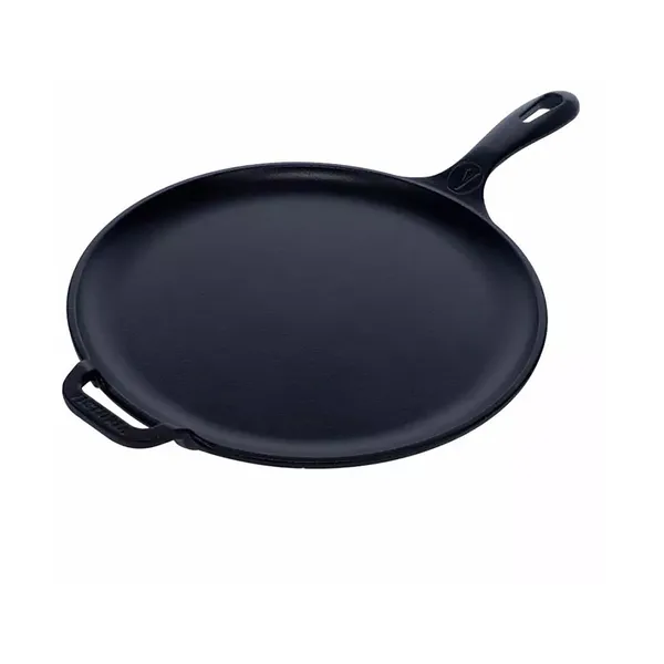 Victoria Comal stekpanna gjutjärn pre-seasoned, Ø30 cm