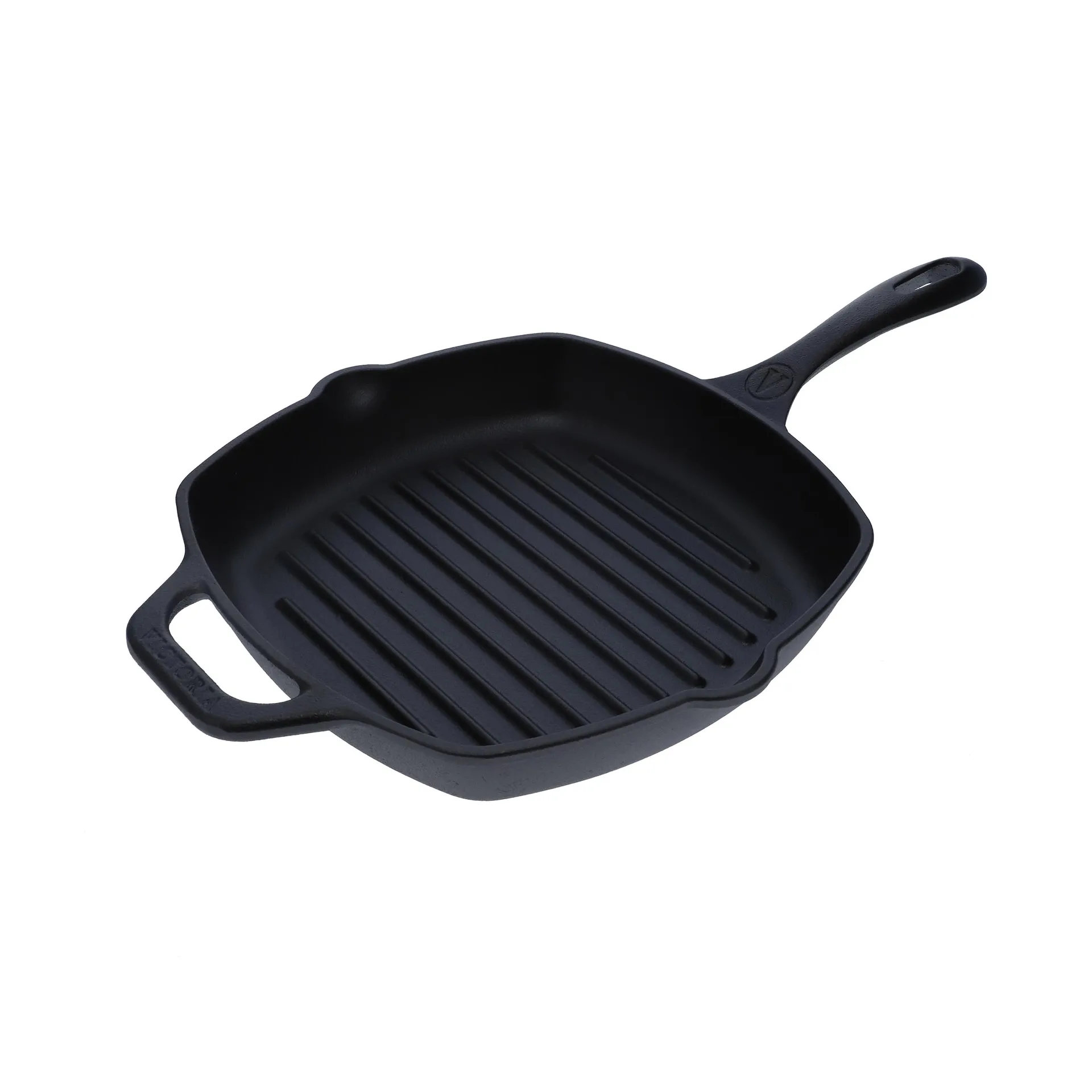 Victoria Victoria firkantet grillpande støbejern pre-seasoned 44,1x28,4 cm