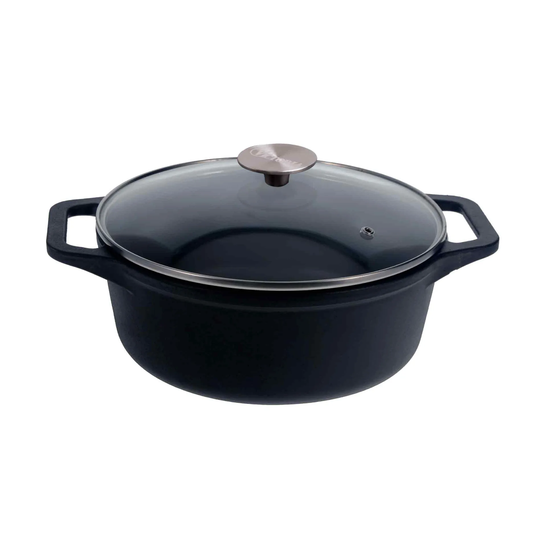 Victoria Victoria gryde støbejern glaslåg enameled 3,8 l