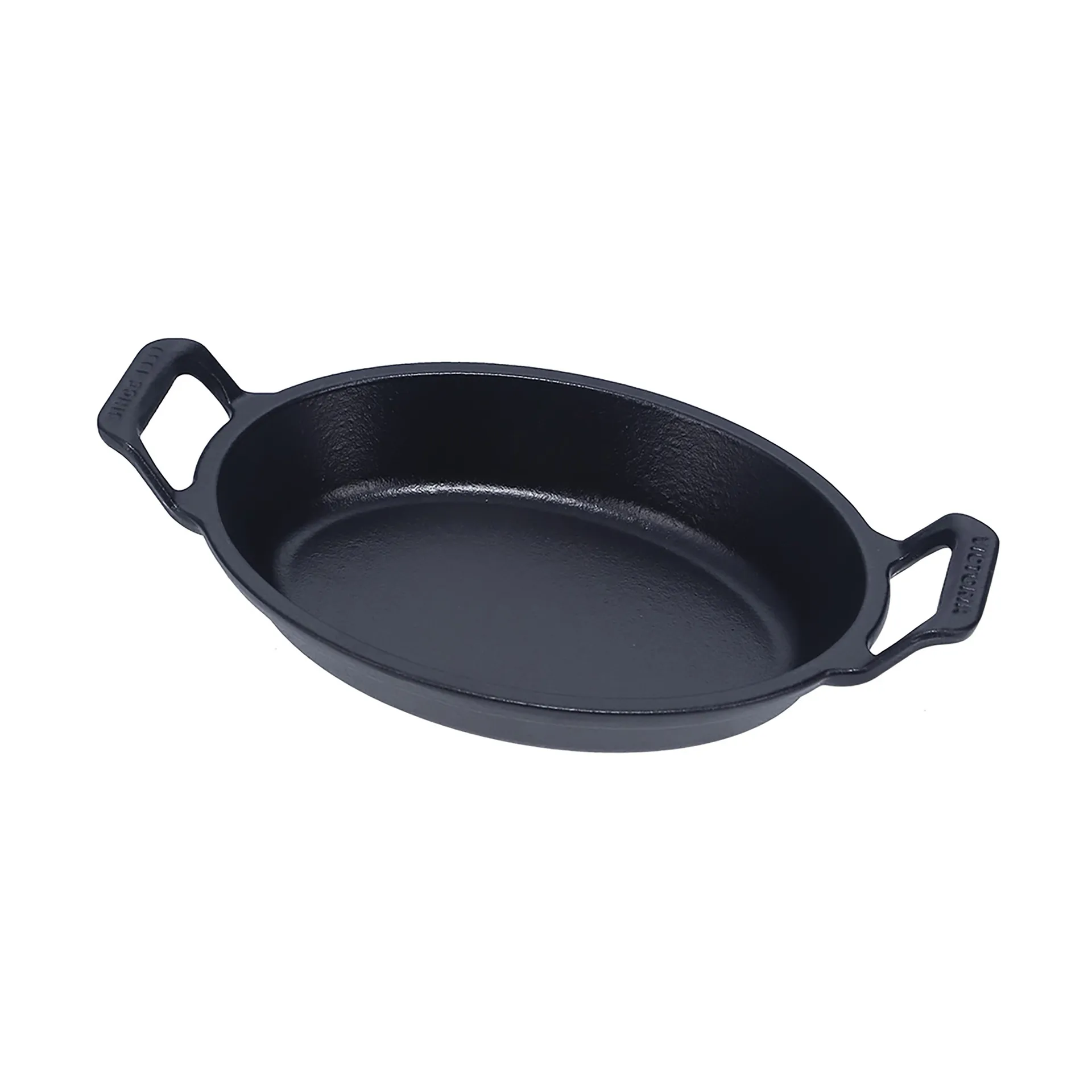 Victoria Victoria oval gryde støbejern pre-seasoned 27,1x15,5 cm
