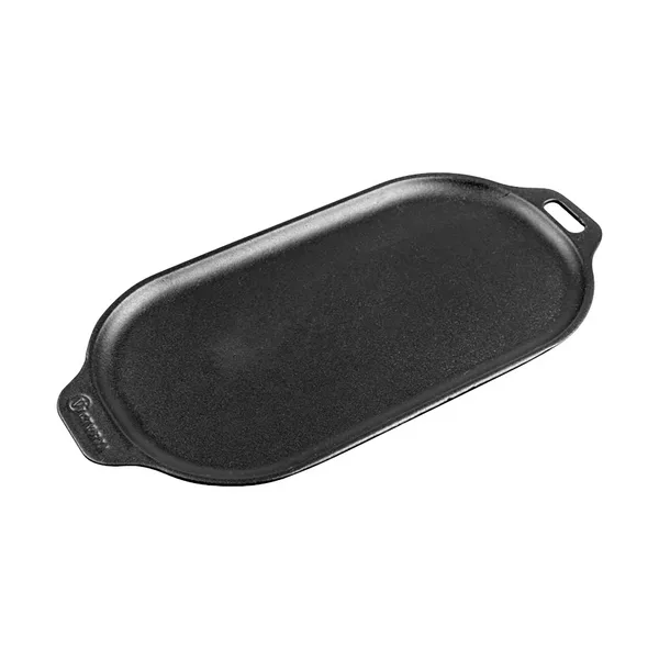 Victoria ovalt stekbord enameled, 34,3x16,4 cm