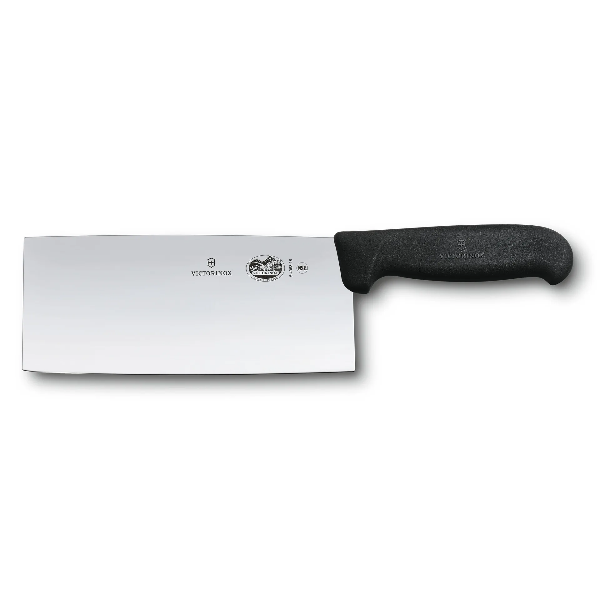 Victorinox Fibrox kinesisk kockkniv 18 cm Rostfritt st&aring;l
