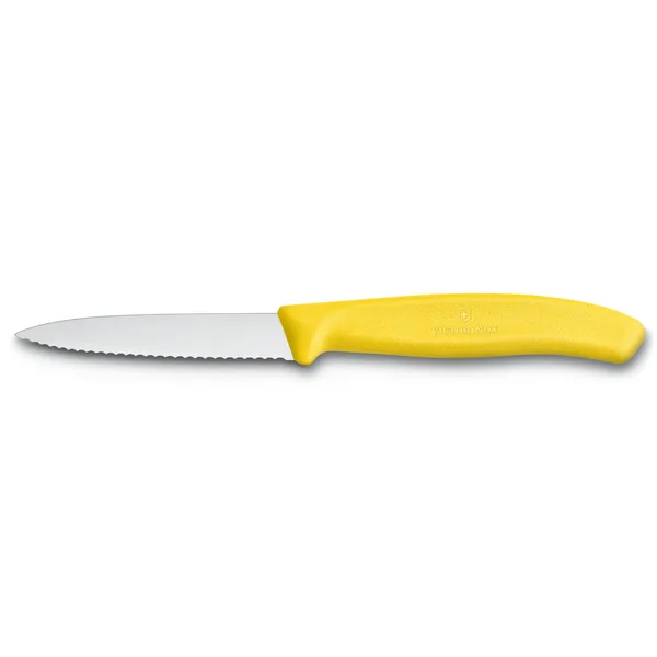 Swiss Classic grönsaks-/skalkniv tandad 8 cm