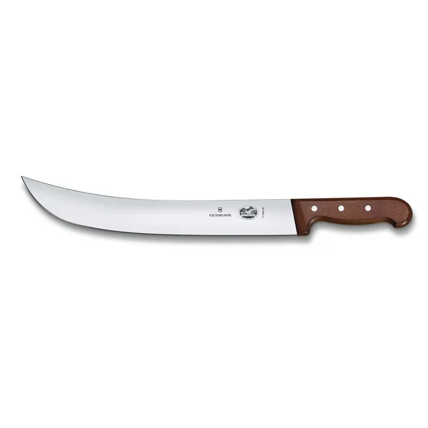 Victorinox Styckkniv vågtandad 36 cm, Furu