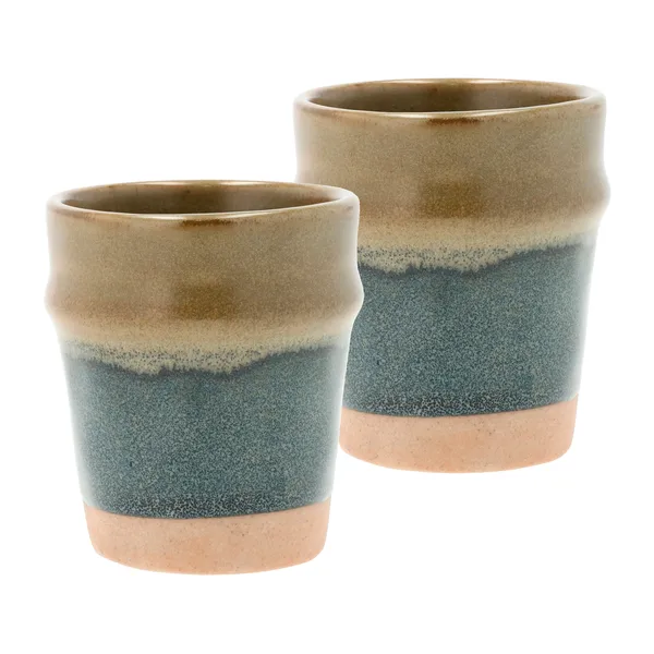 Evig espressokopp 10 cl 2-pack, Blå