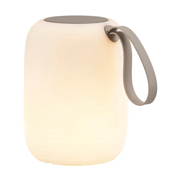 Hav LED-lampa med högtalare portabel Ø12,5 cm, White